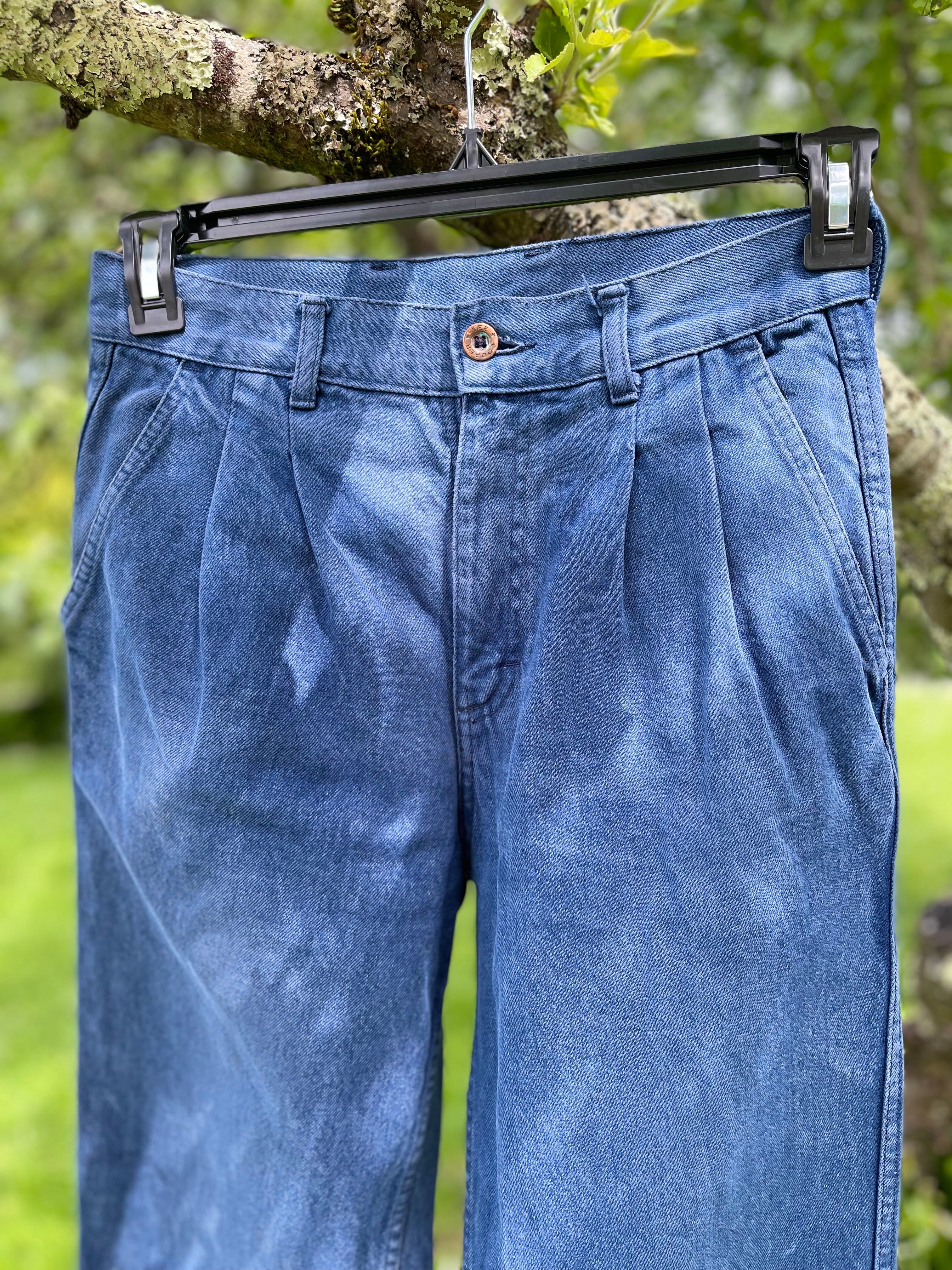 Pantalon taille haute à pince 36