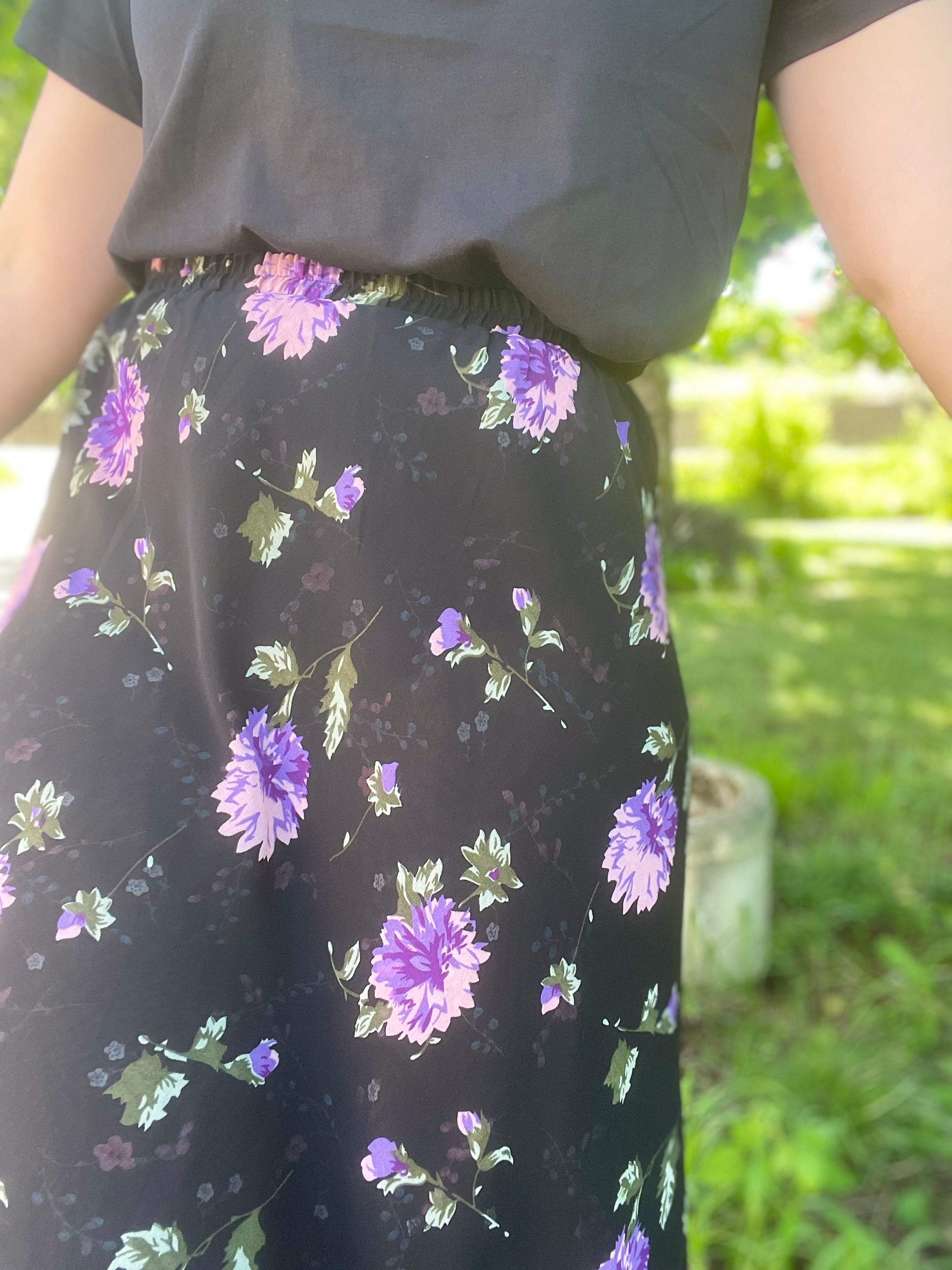 Jupe fleuries vintage