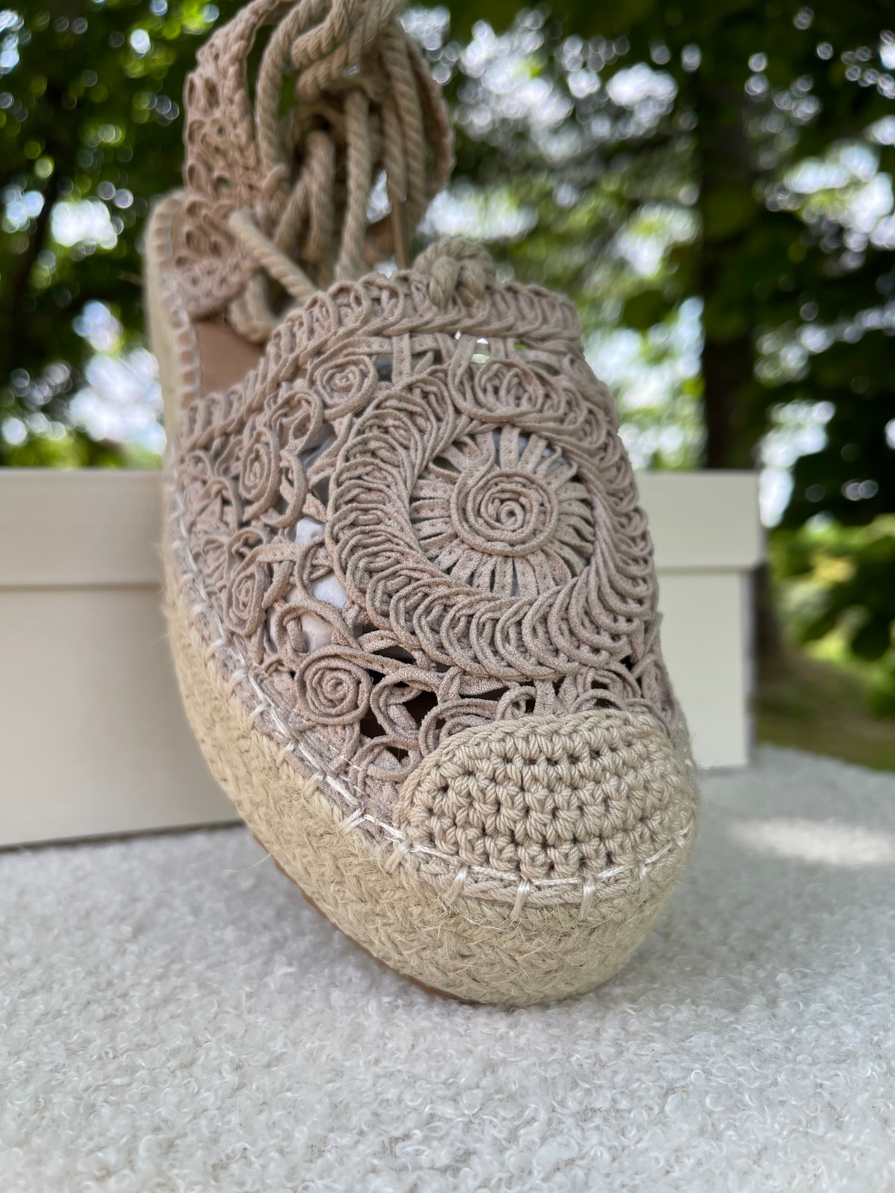 Sandales crochet Paloma