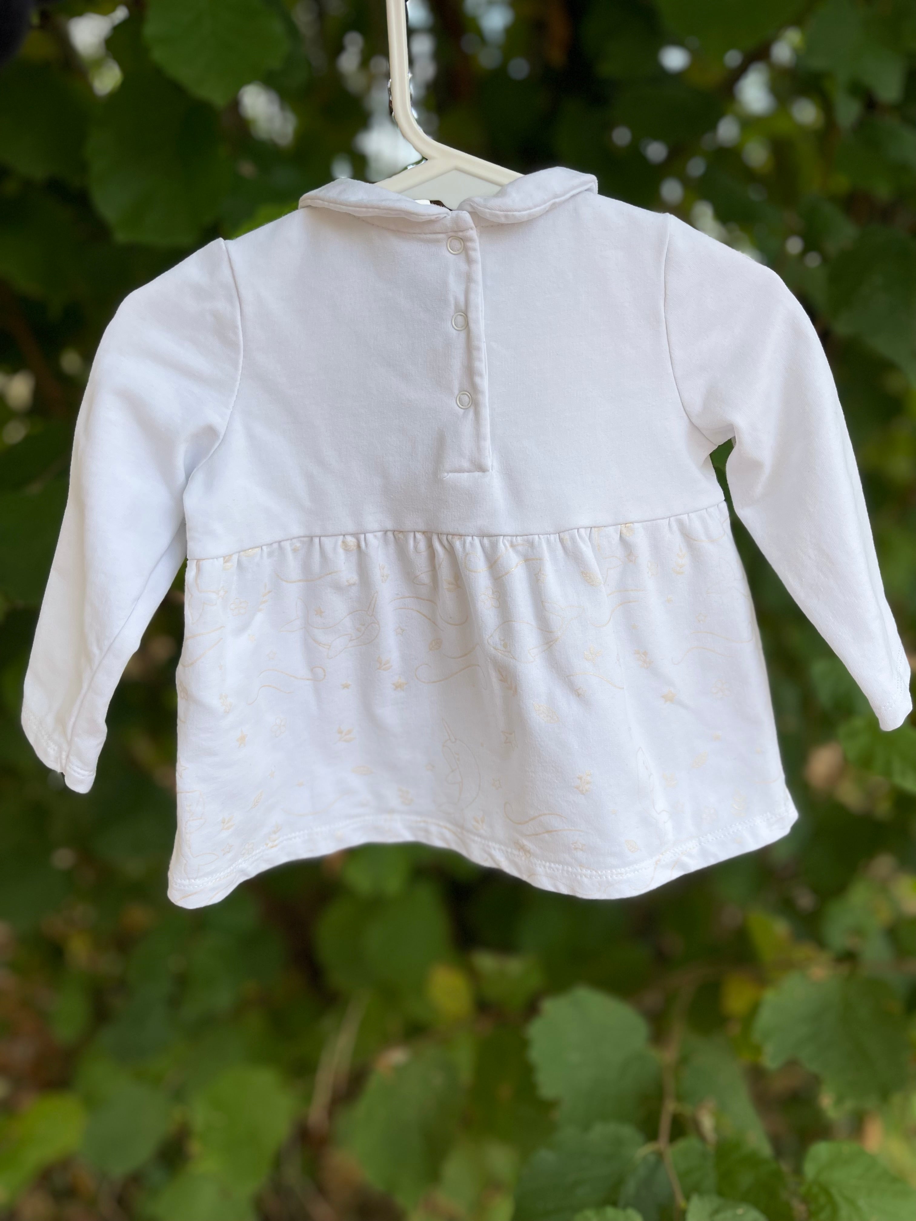 Blouse sergent major fille 12 mois