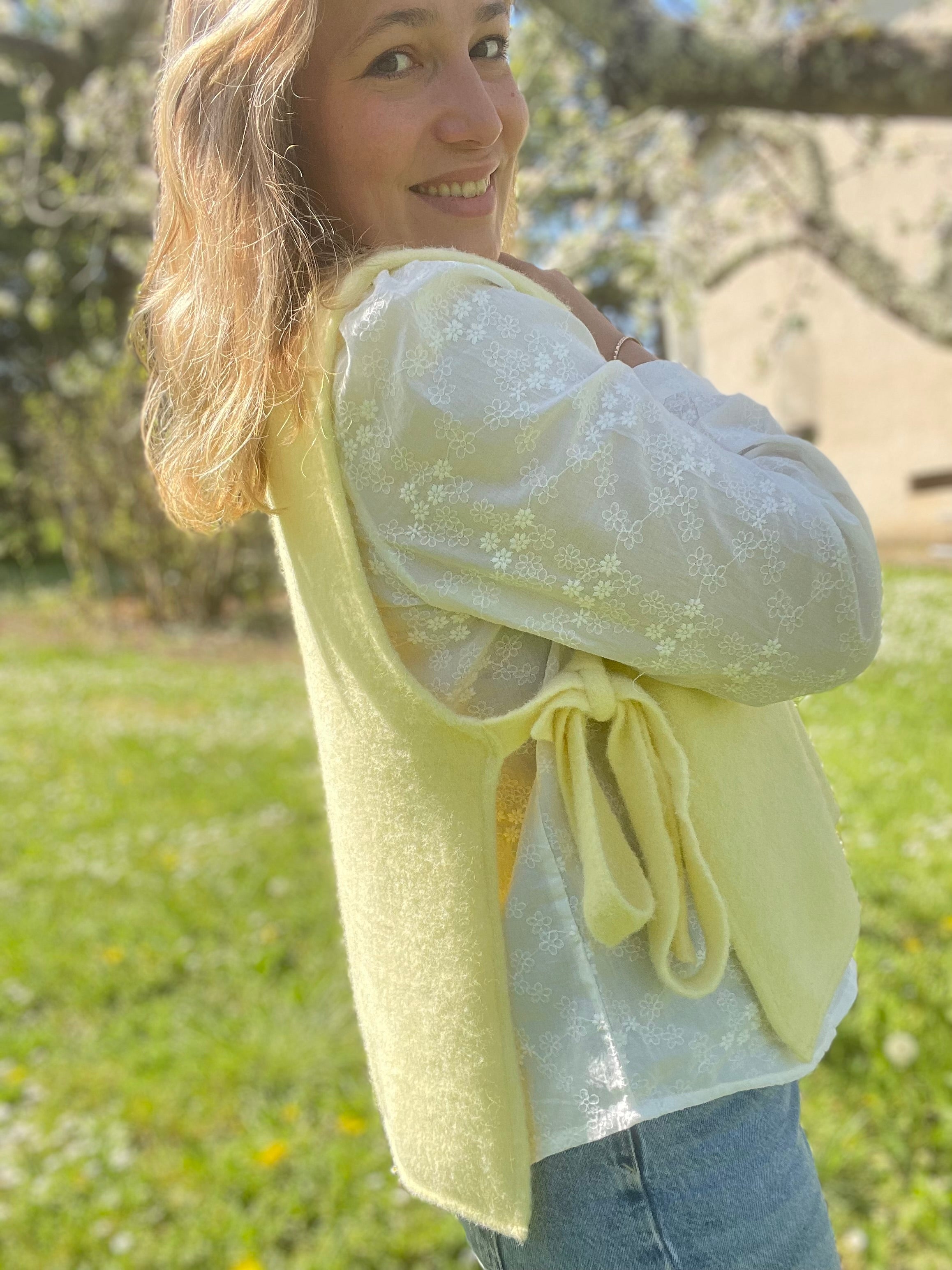 Pull sans manches Célia