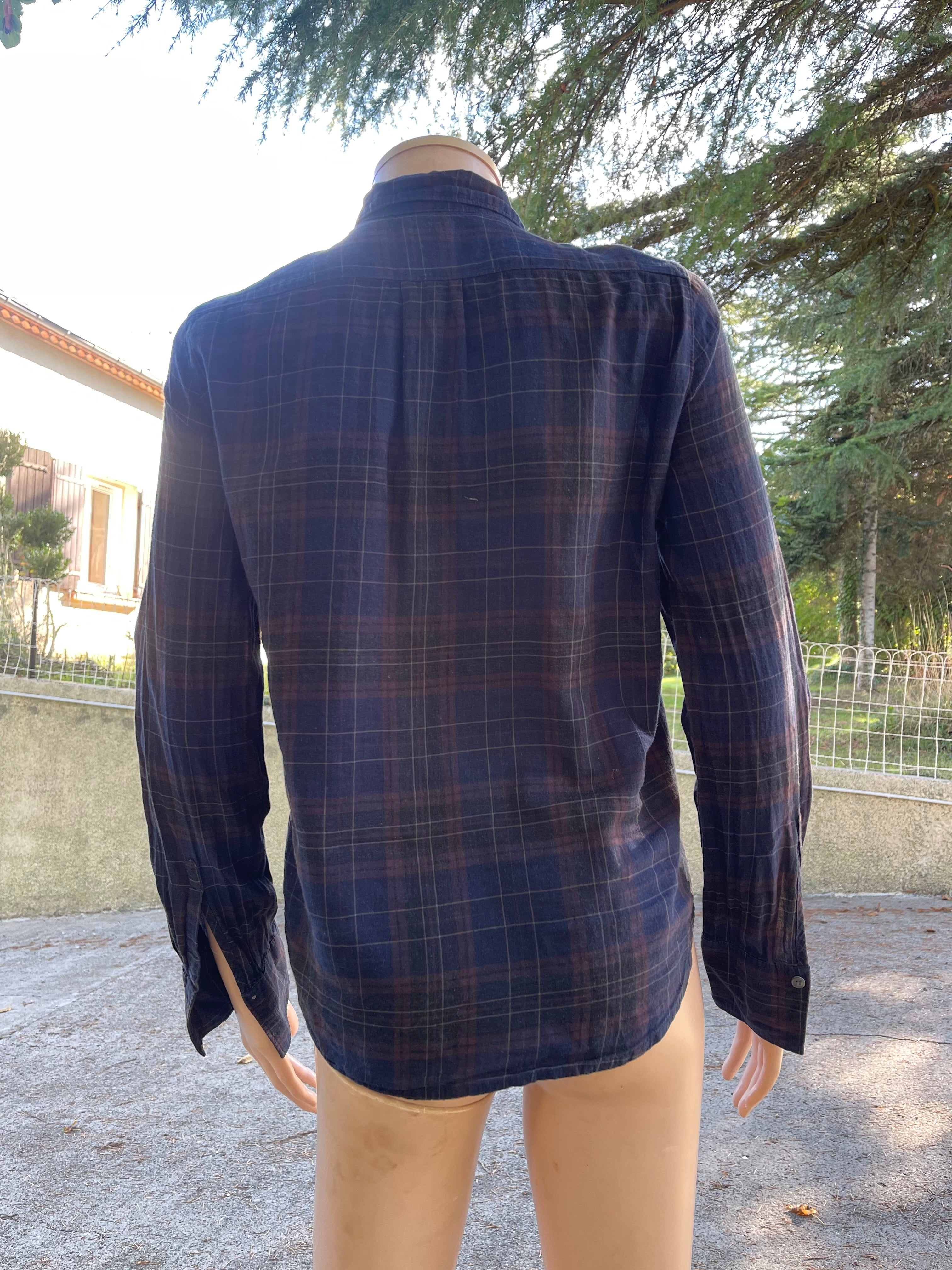 Chemise Hartford à carreaux 34