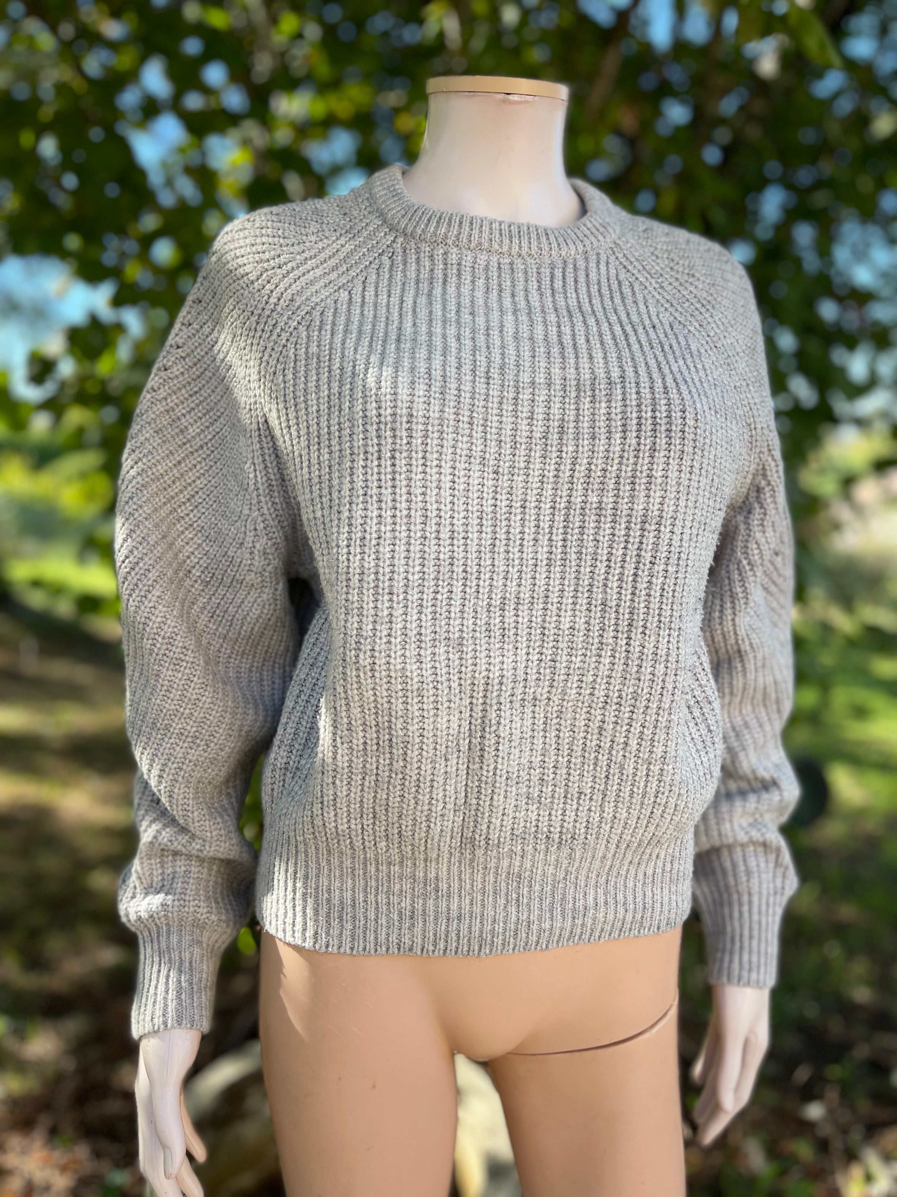 Pull gris basique Mango – Taille S (36)