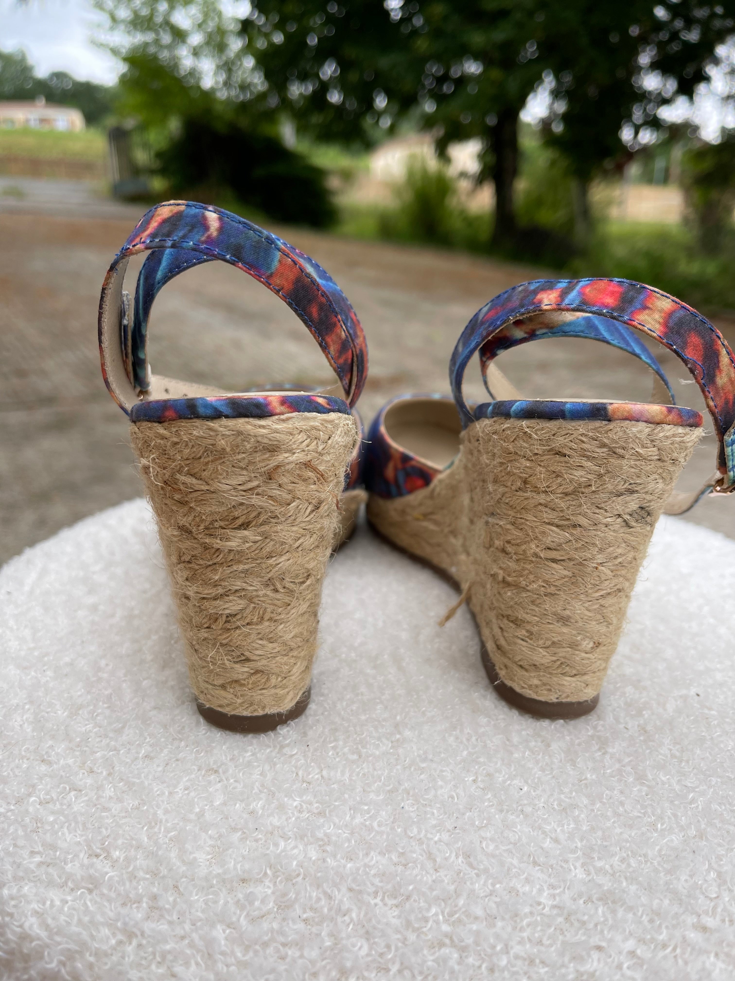 Sandales compensées San Marina 38