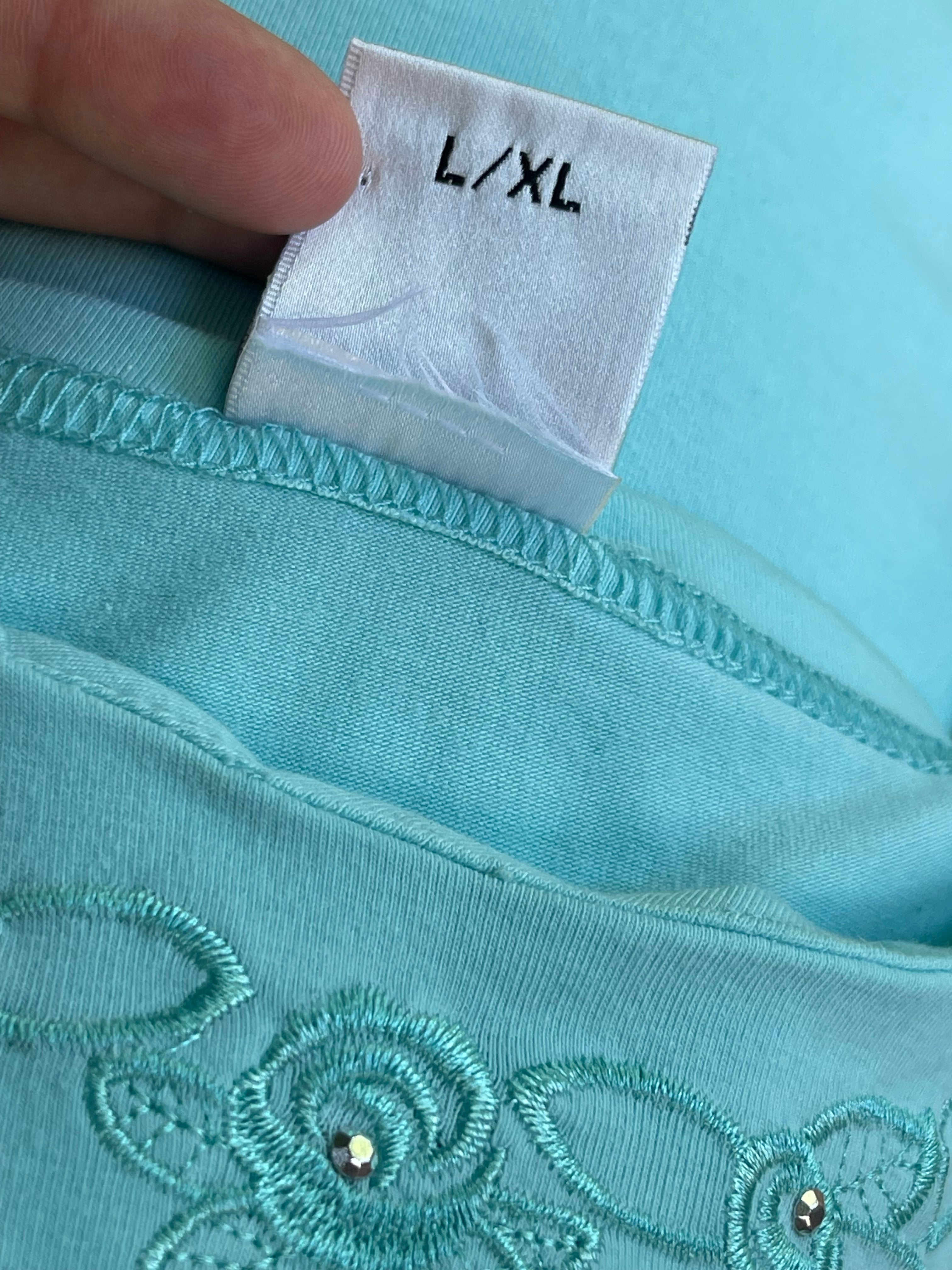 Teeshirt brodé col brodé 40-42