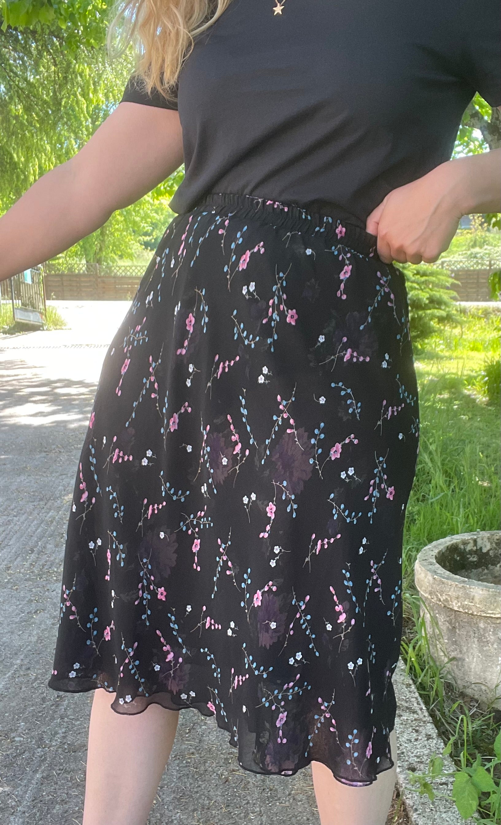 Jupe fleuries vintage