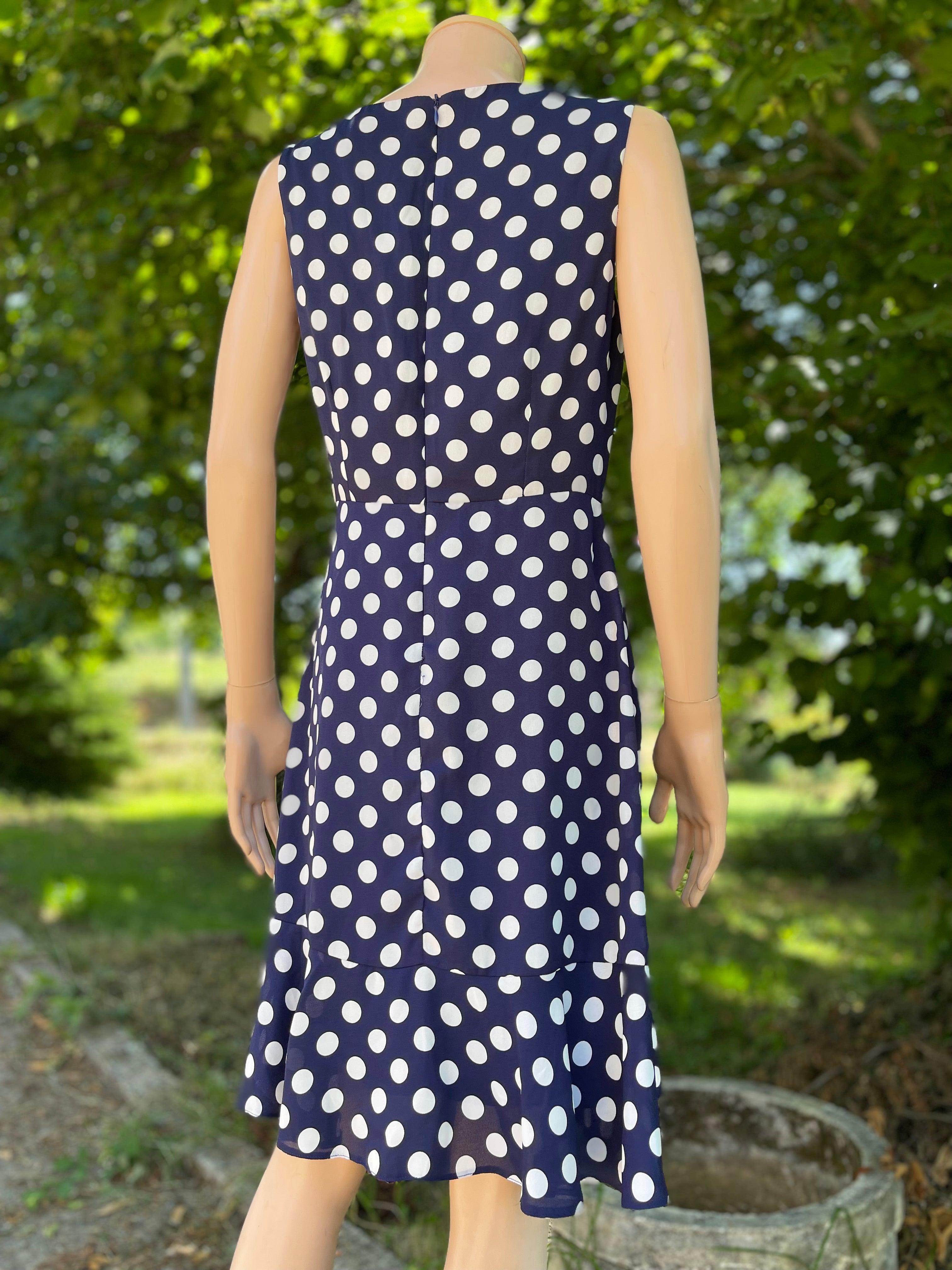 Robe Wallis rétro à pois 38