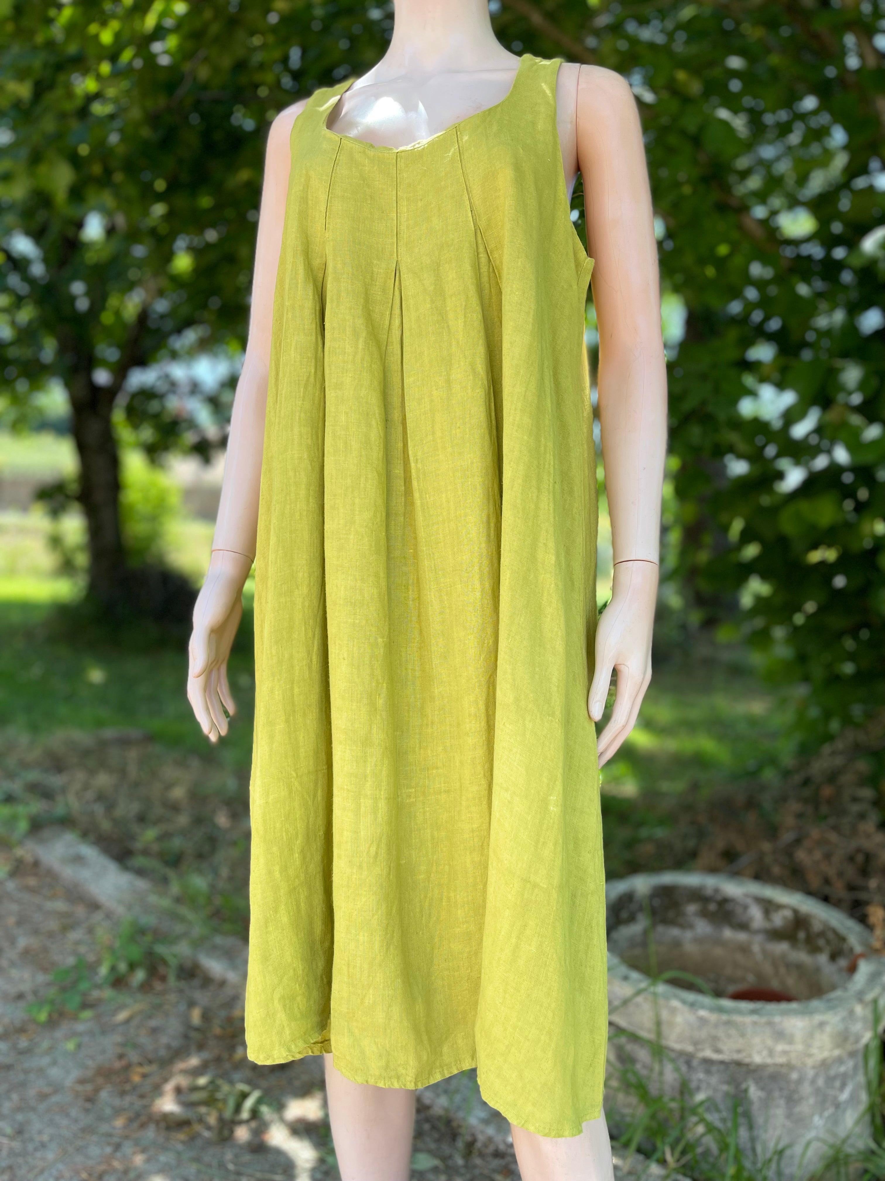 Robe lin intemporelle 40-42