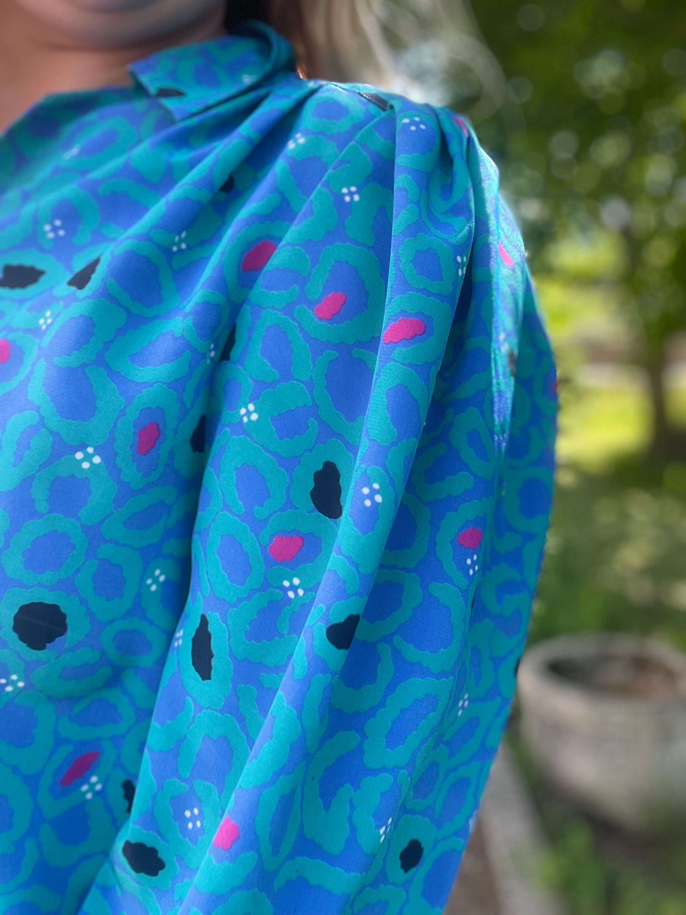 Chemise léopard pop