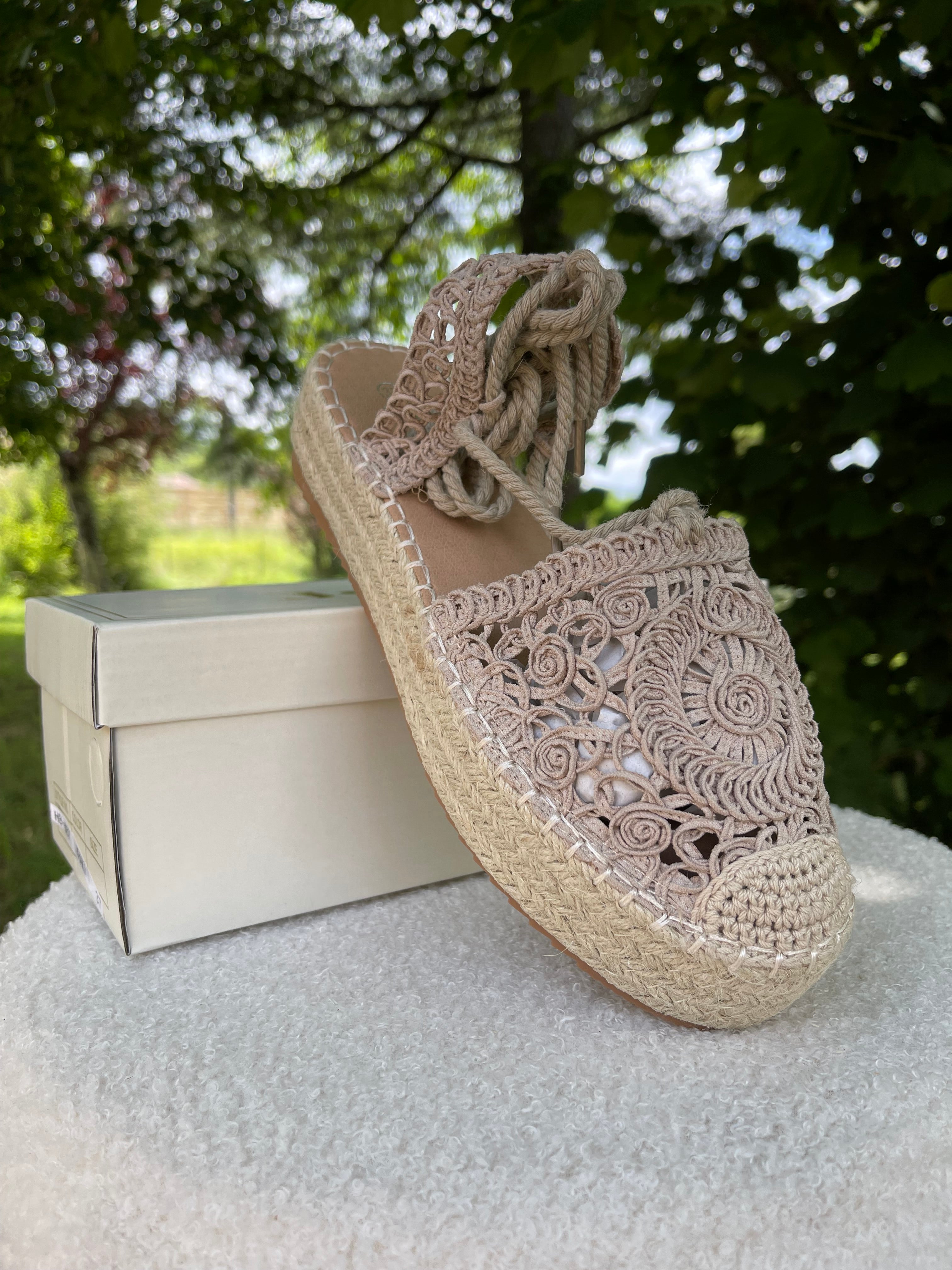 Sandales crochet Paloma