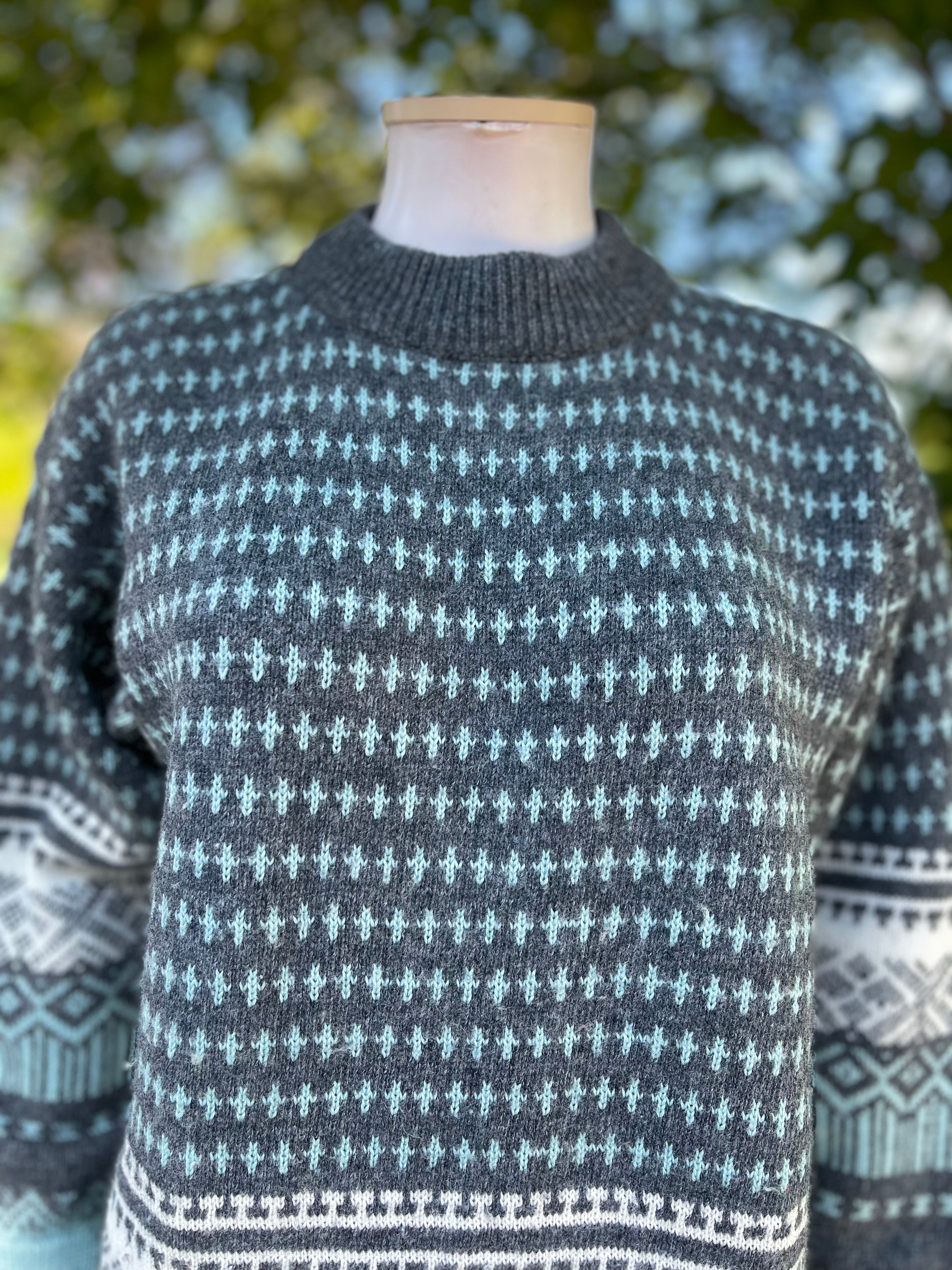 Pull vintage Esprit – style nordique chic 38-40