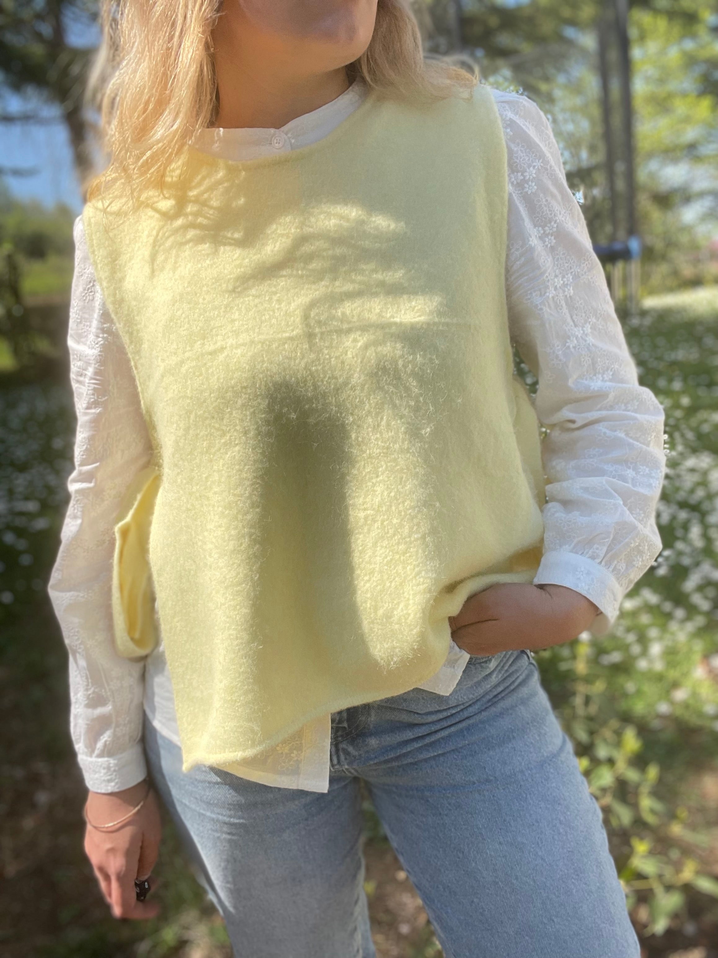 Pull sans manches Célia