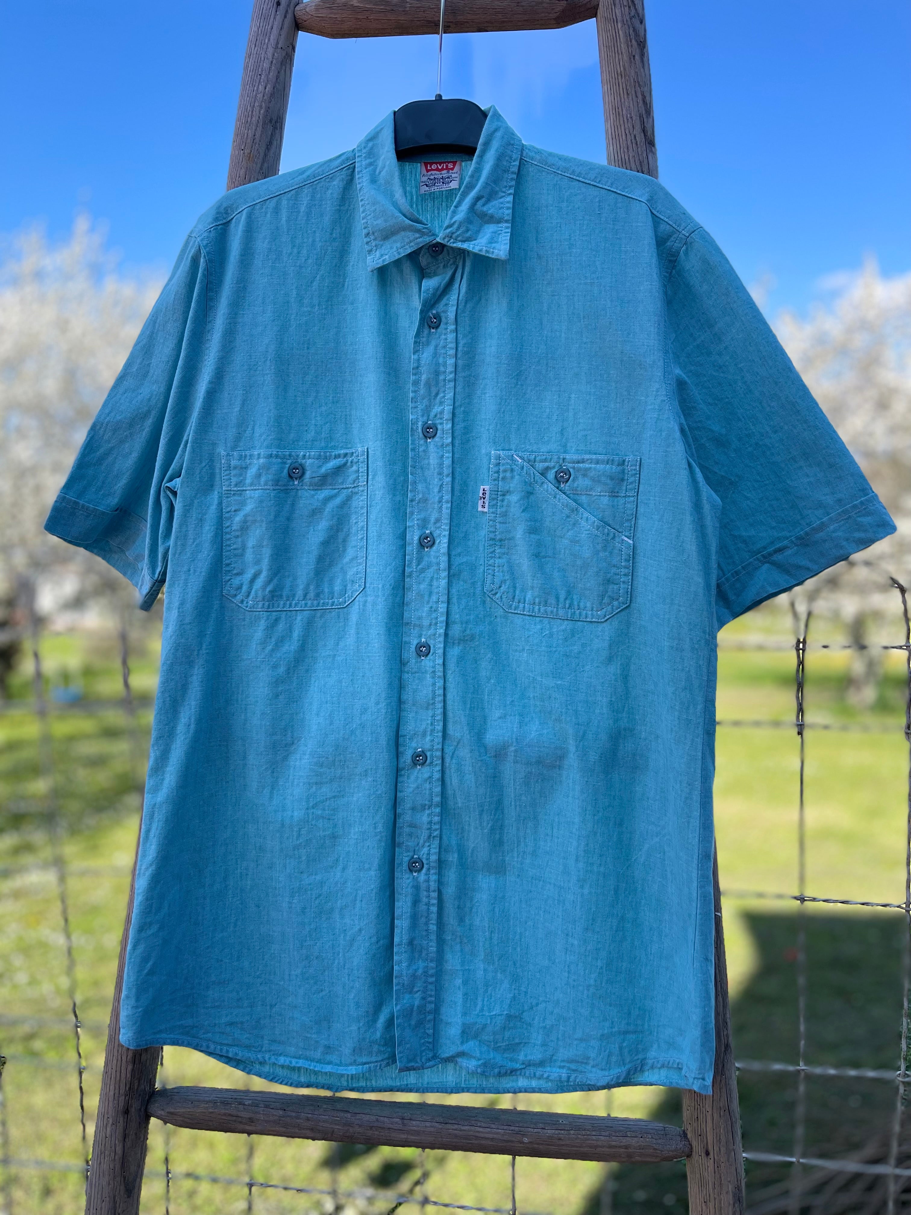 Chemise Levi’s vintage bleu ciel – coton