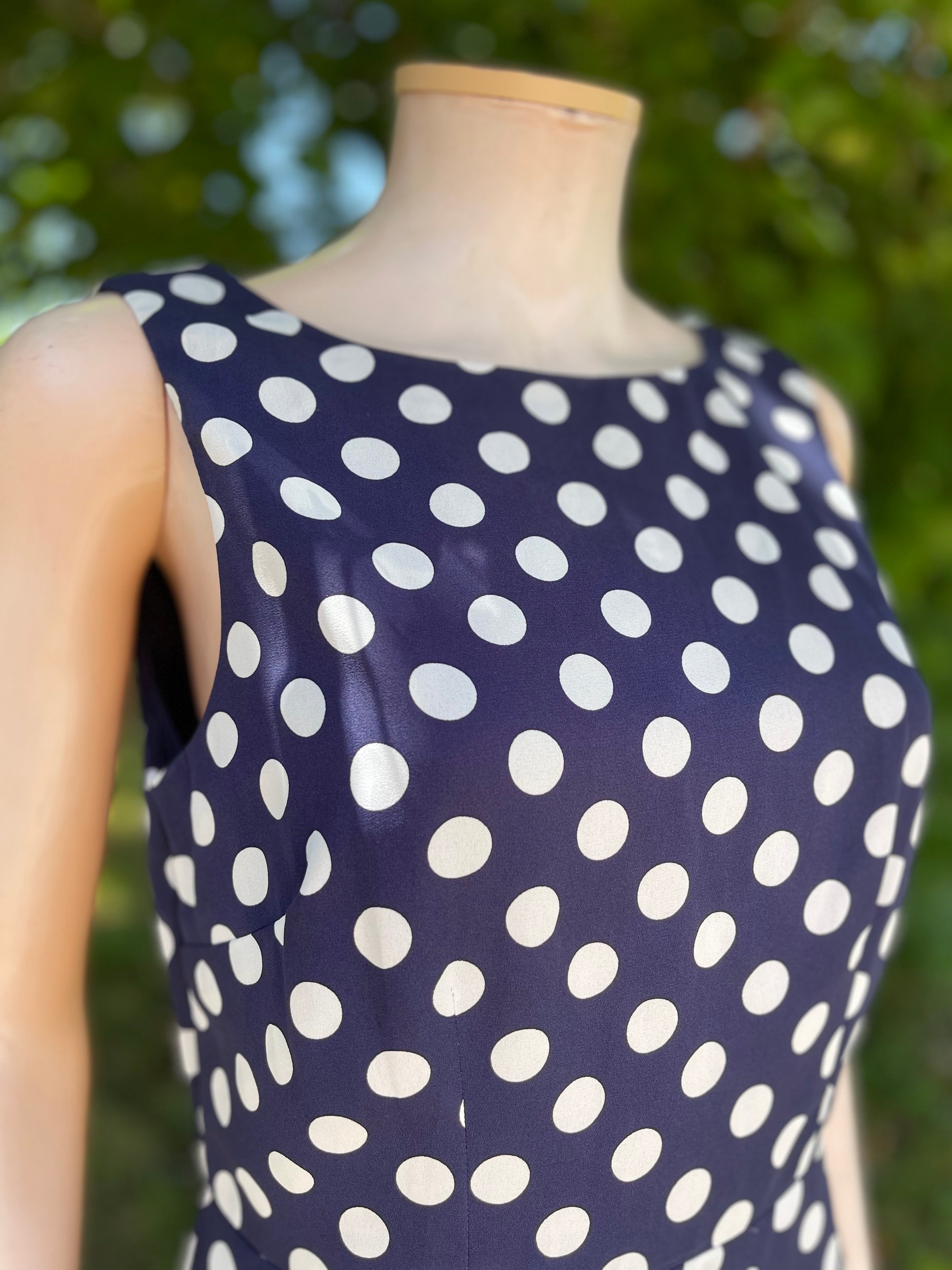 Robe Wallis rétro à pois 38