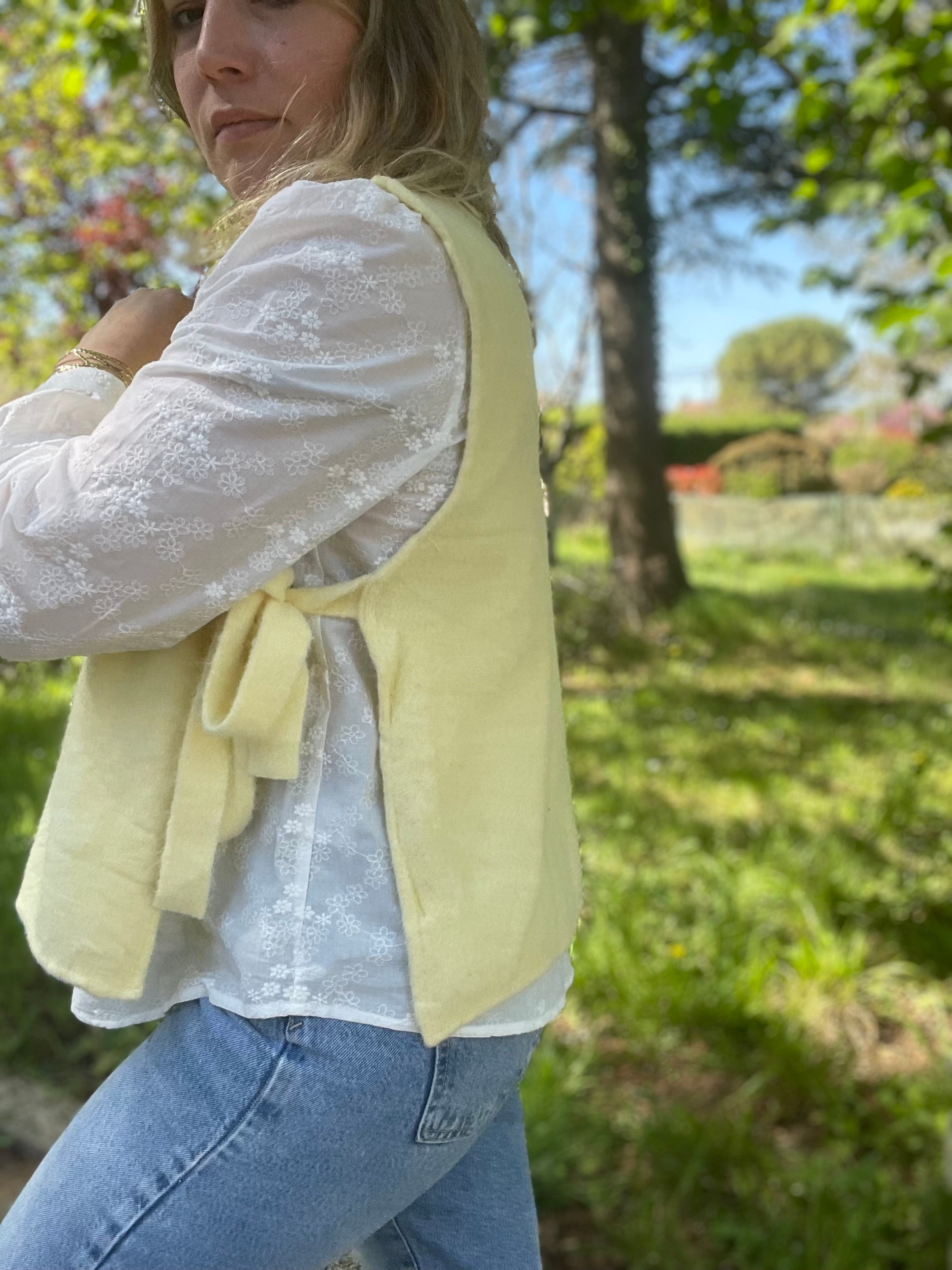 Pull sans manches Célia