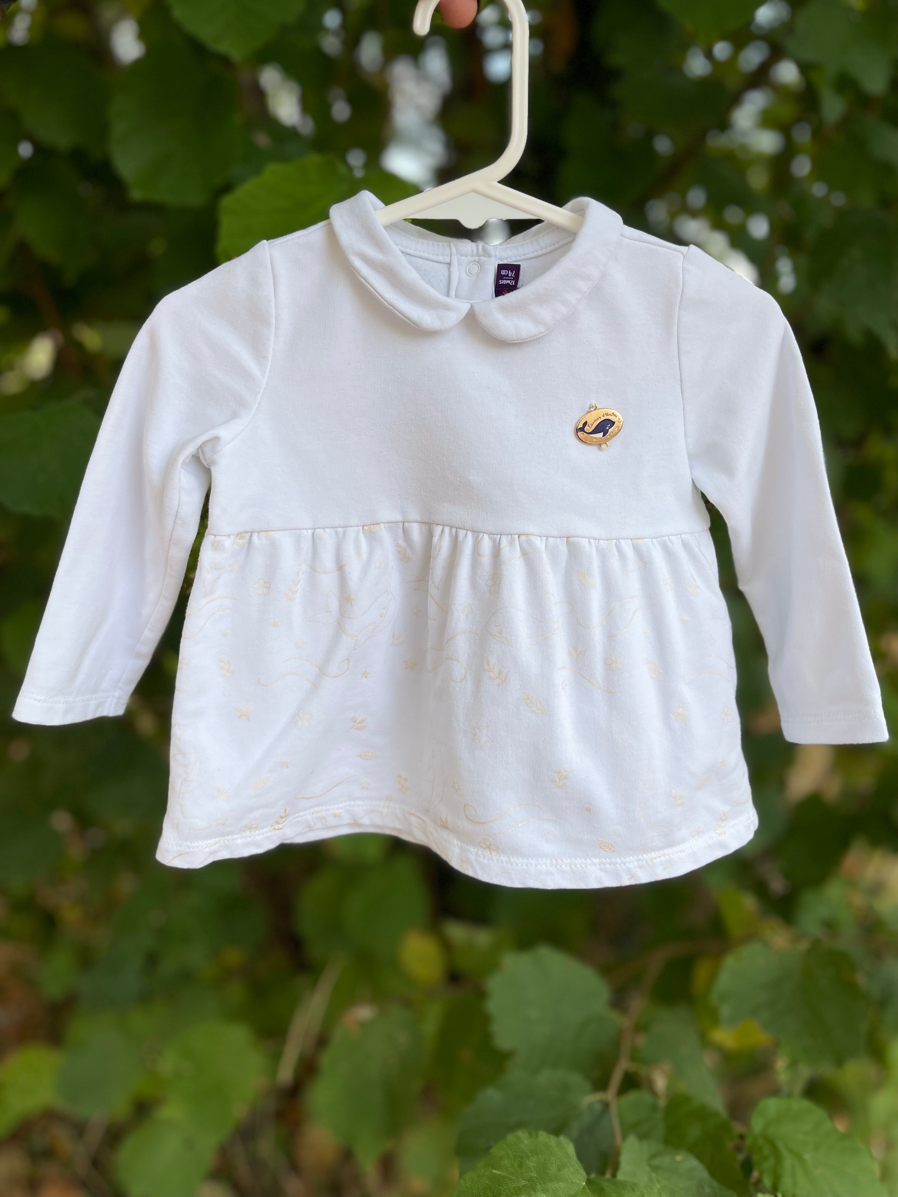Blouse sergent major fille 12 mois