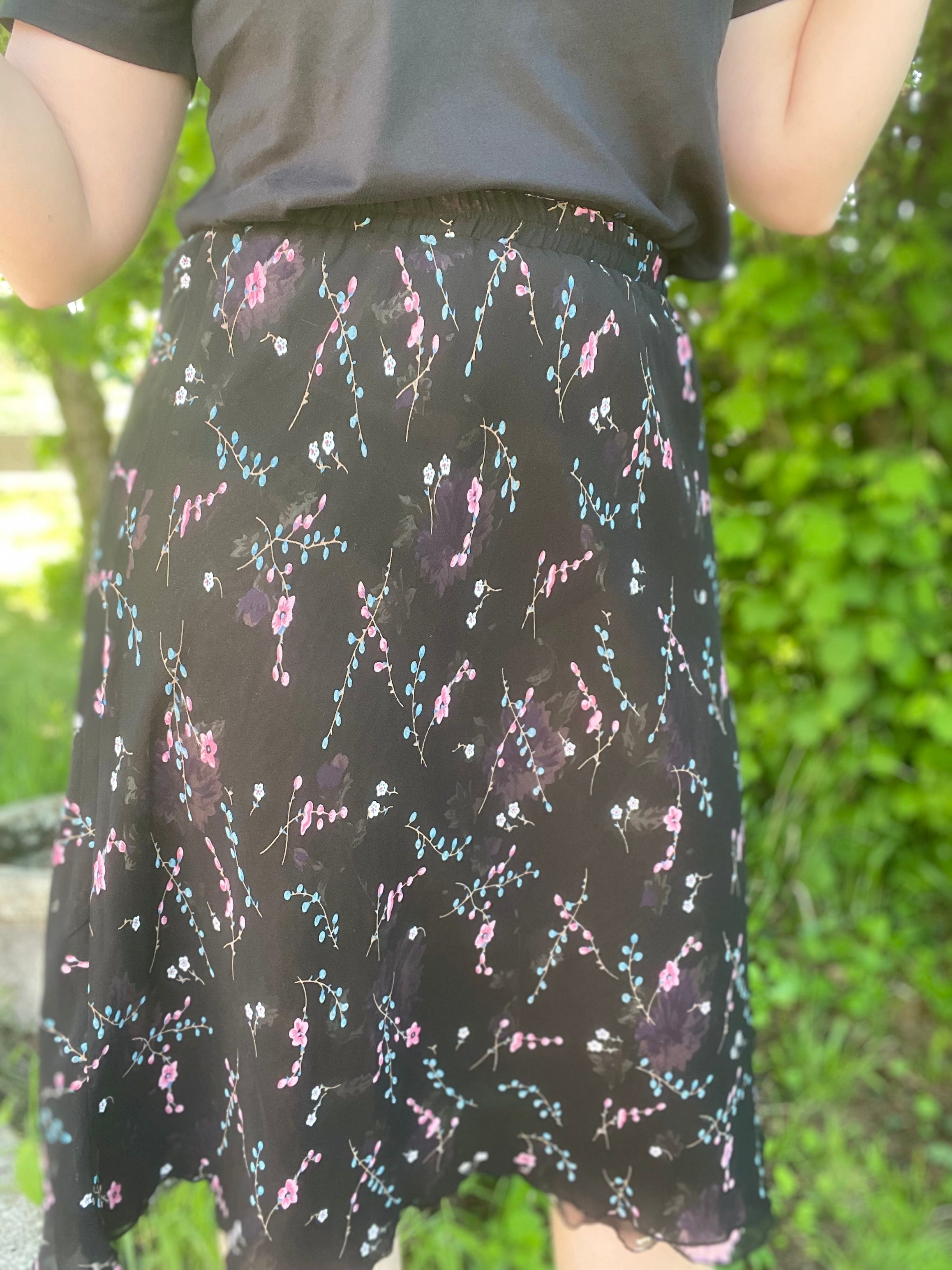 Jupe fleuries vintage