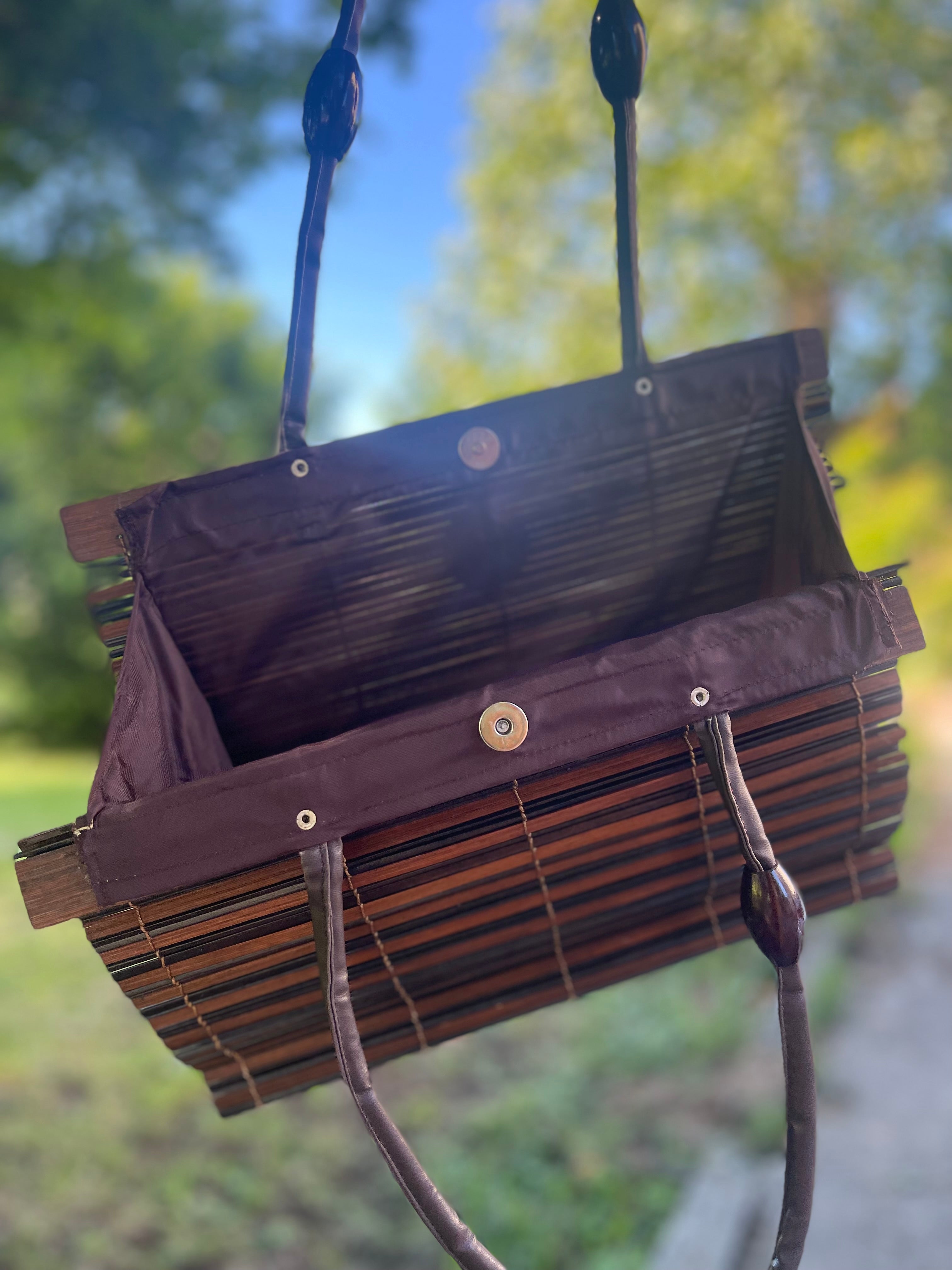 Sac bohème vintage natte