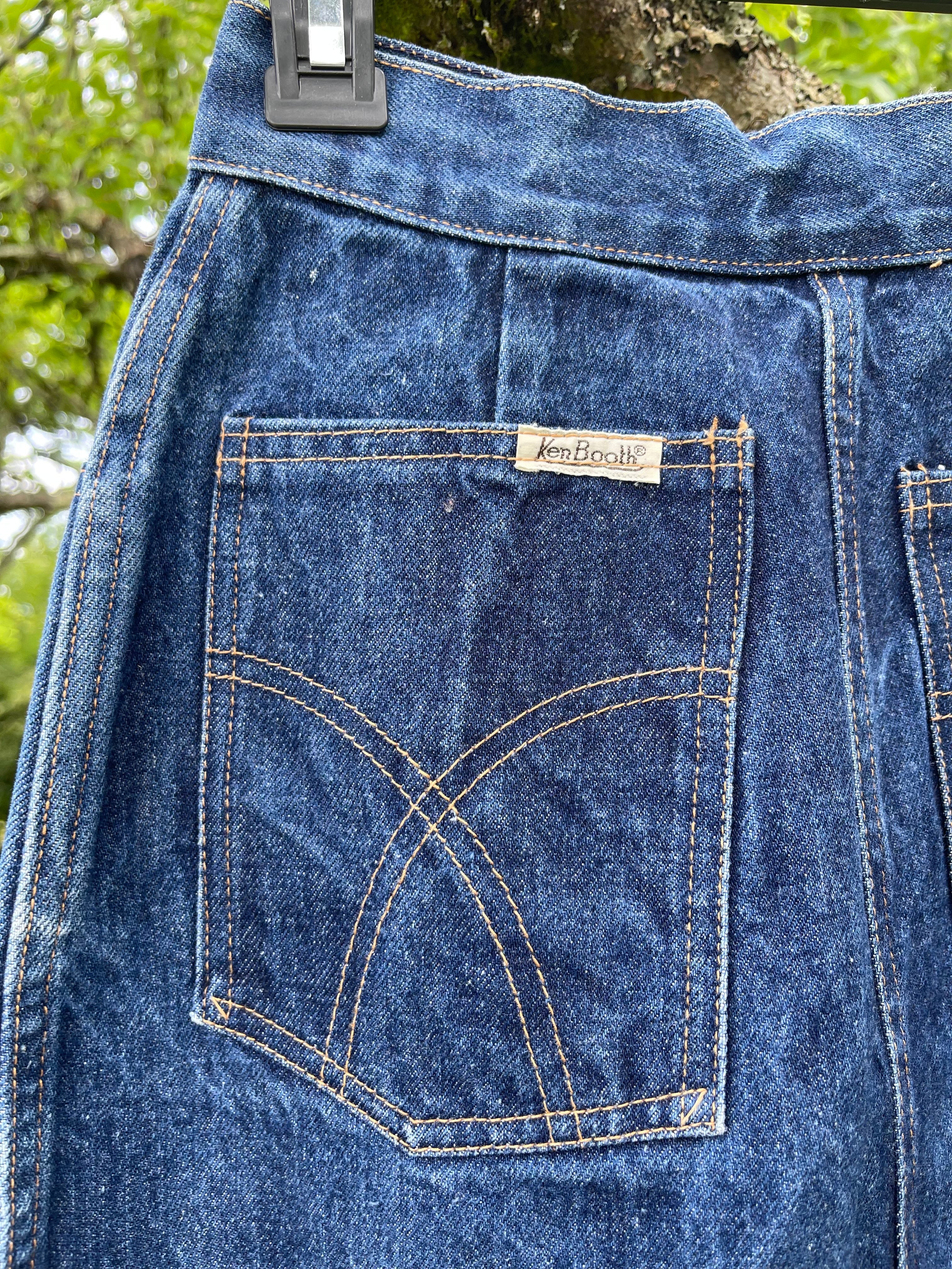 Jupe en jean vintage 34