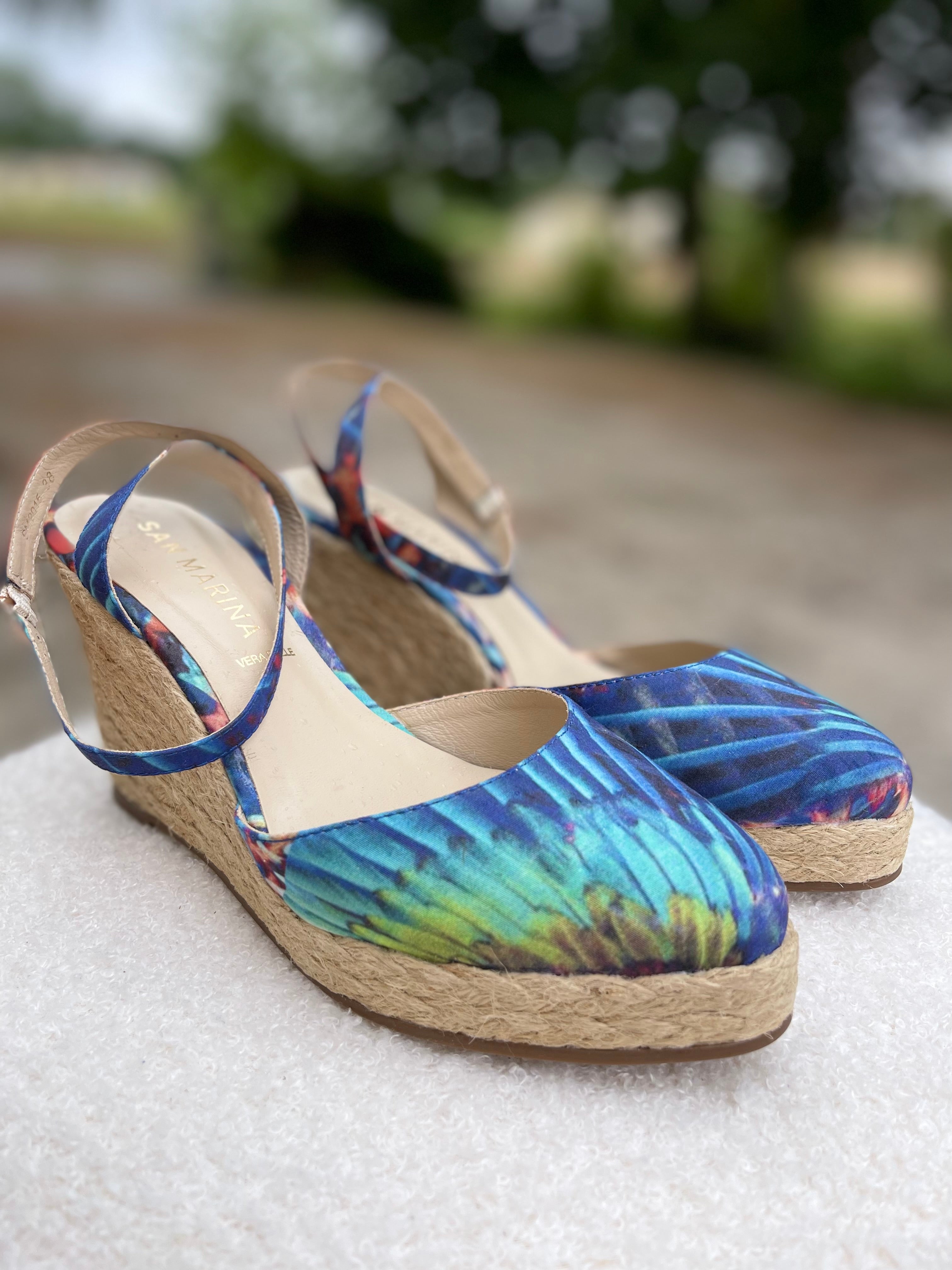 Sandales compensées San Marina 38
