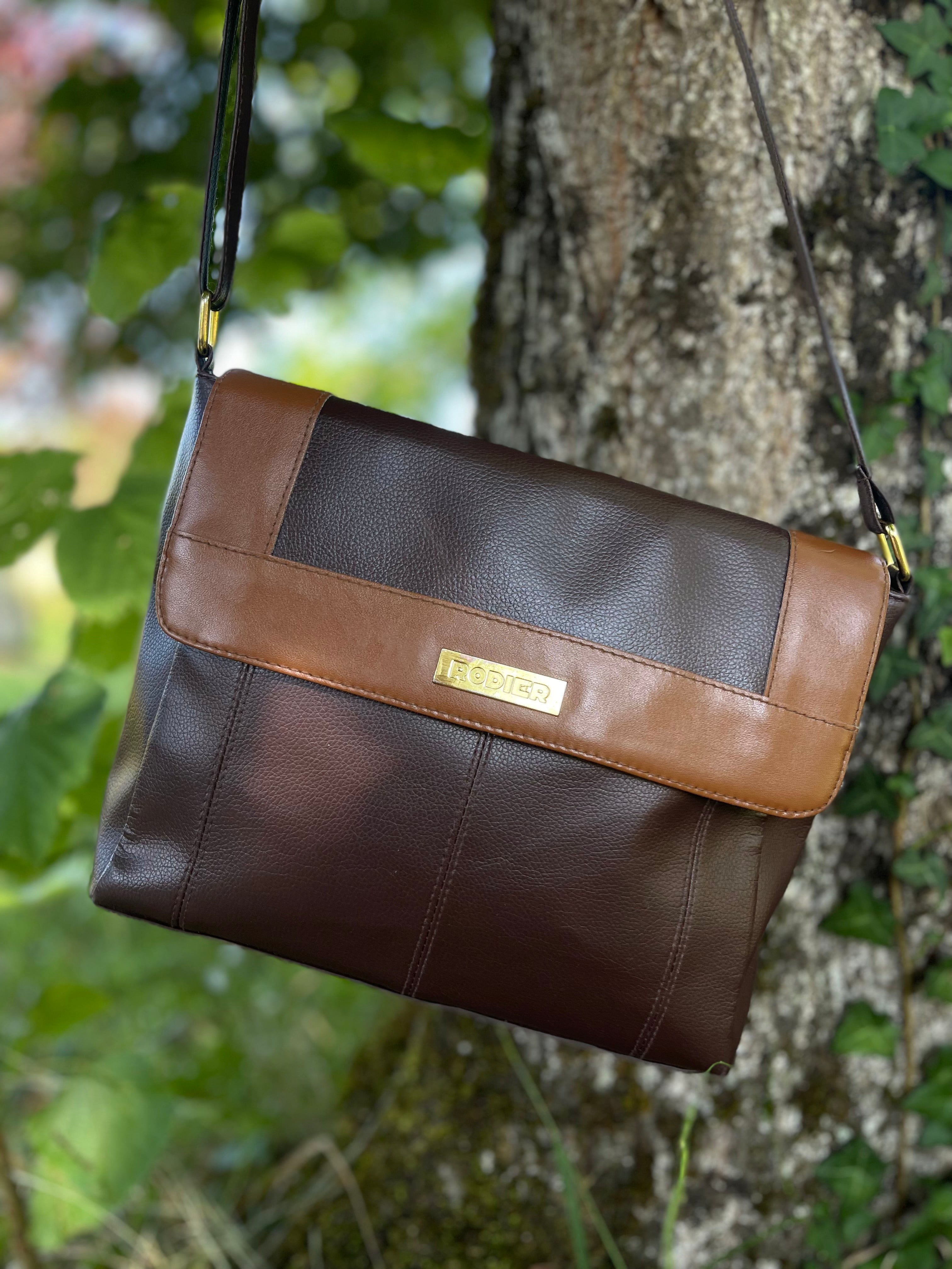 Sac Rodier vintage marron camel