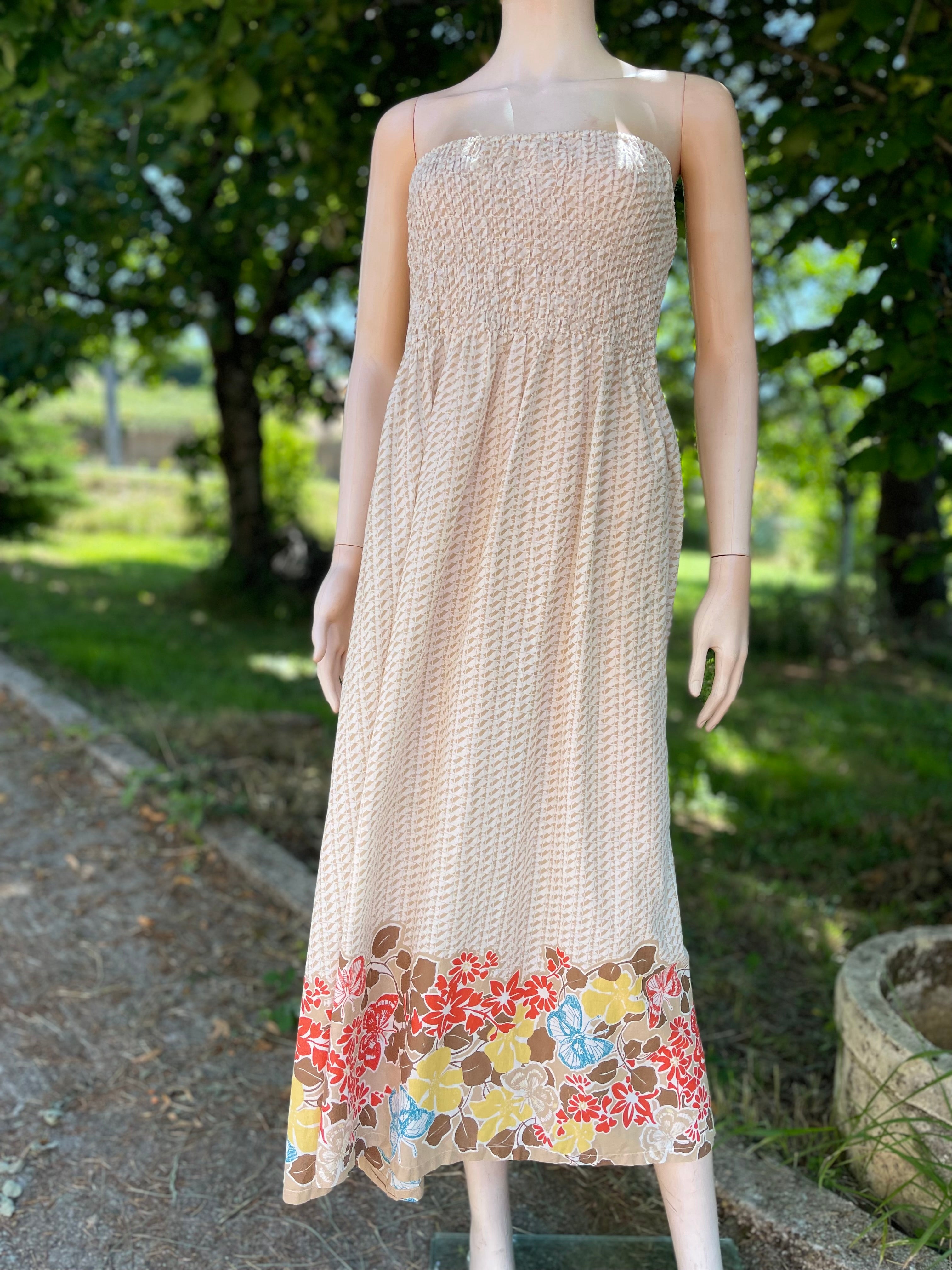 Robe longue bustier H&M 36