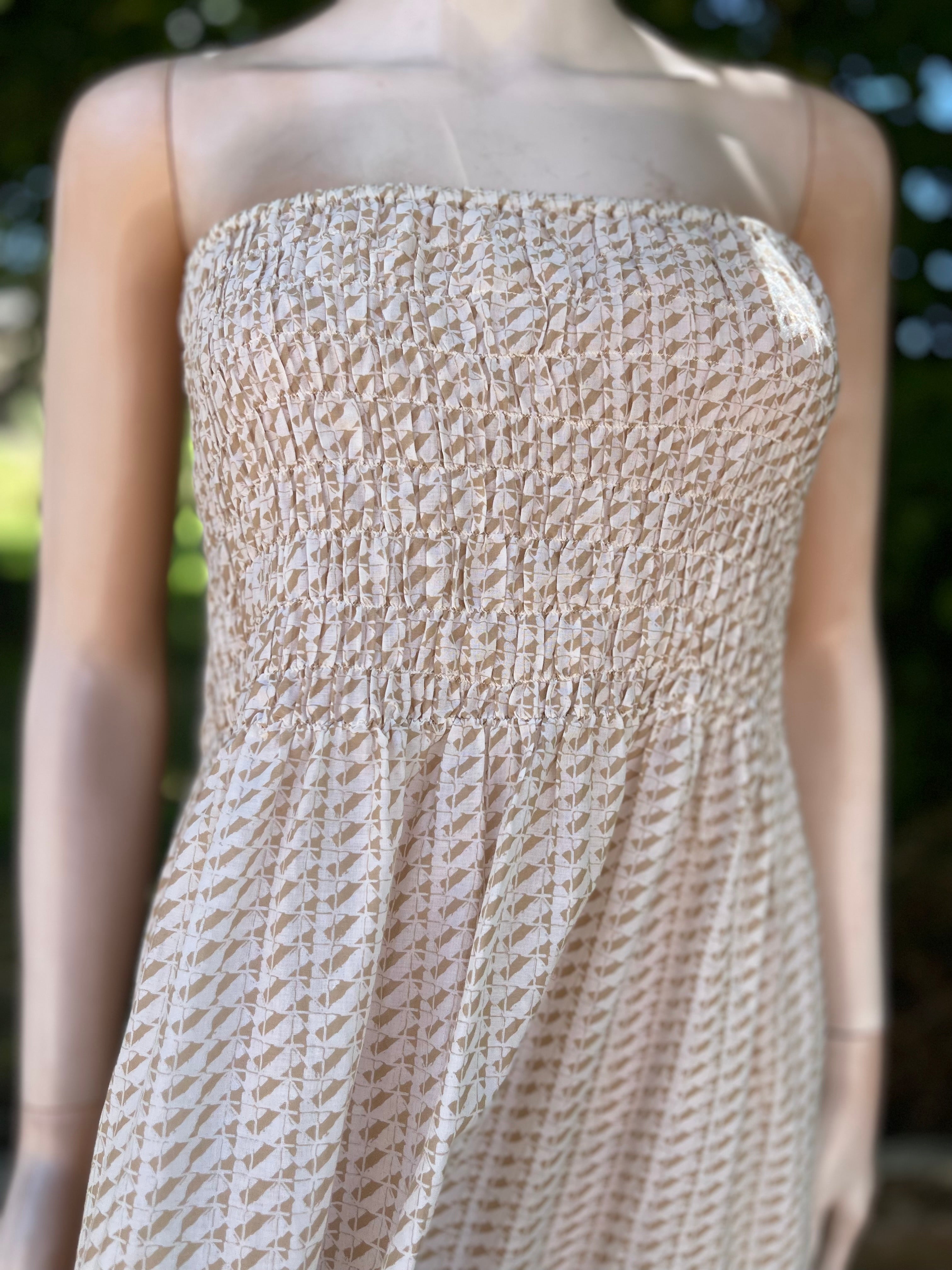 Robe longue bustier H&M 36