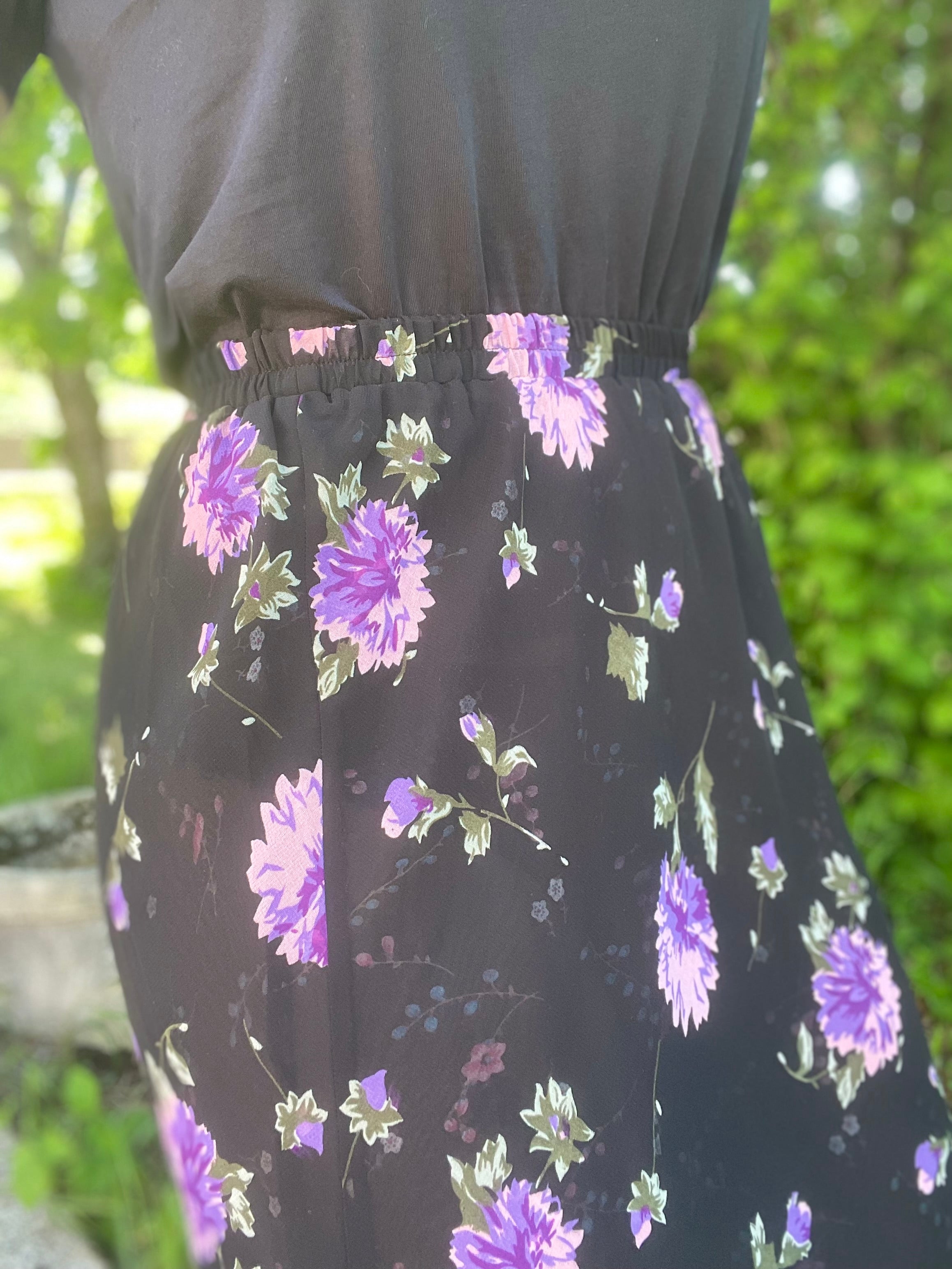 Jupe fleuries vintage