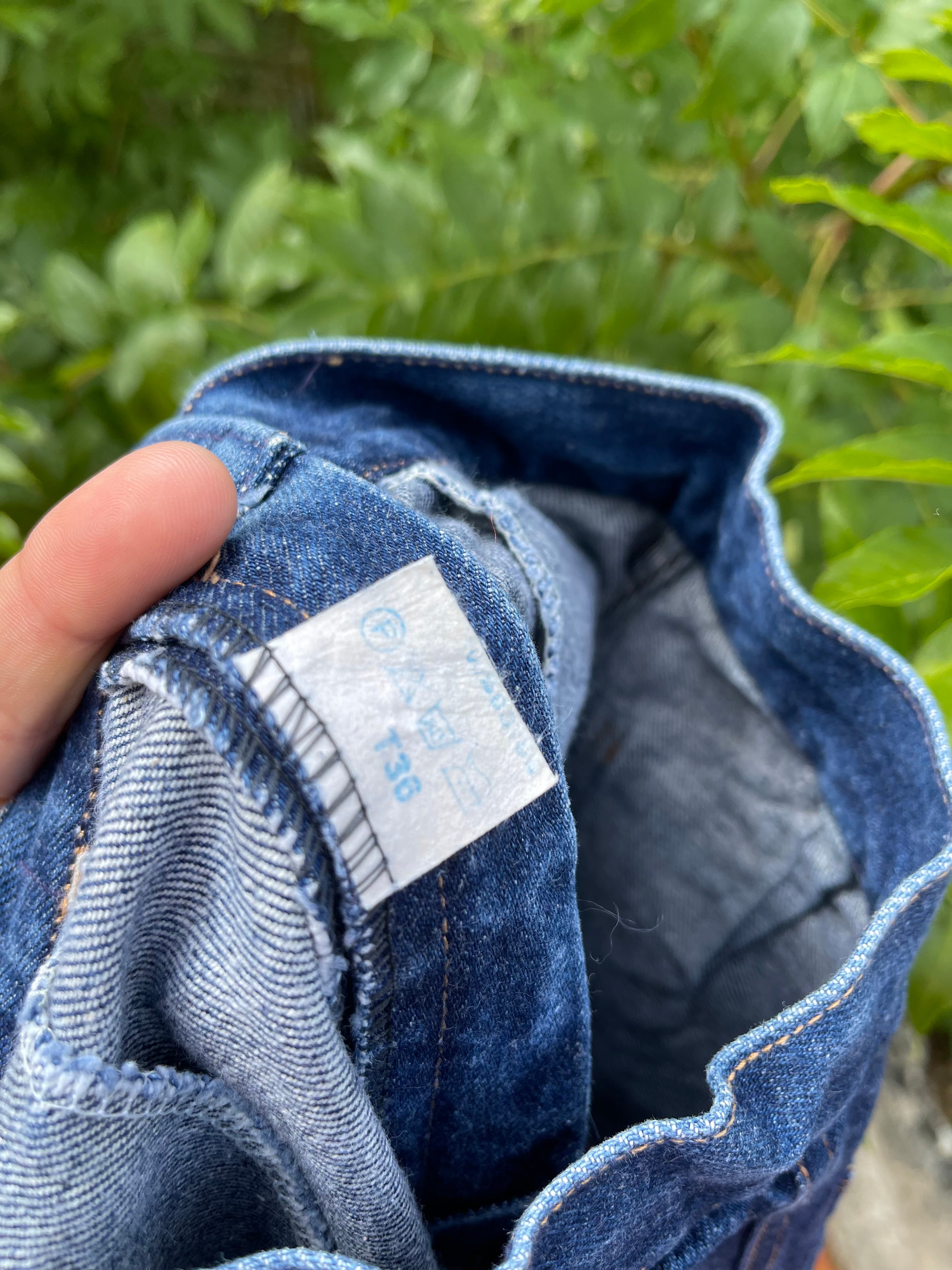 Jupe en jean vintage 34
