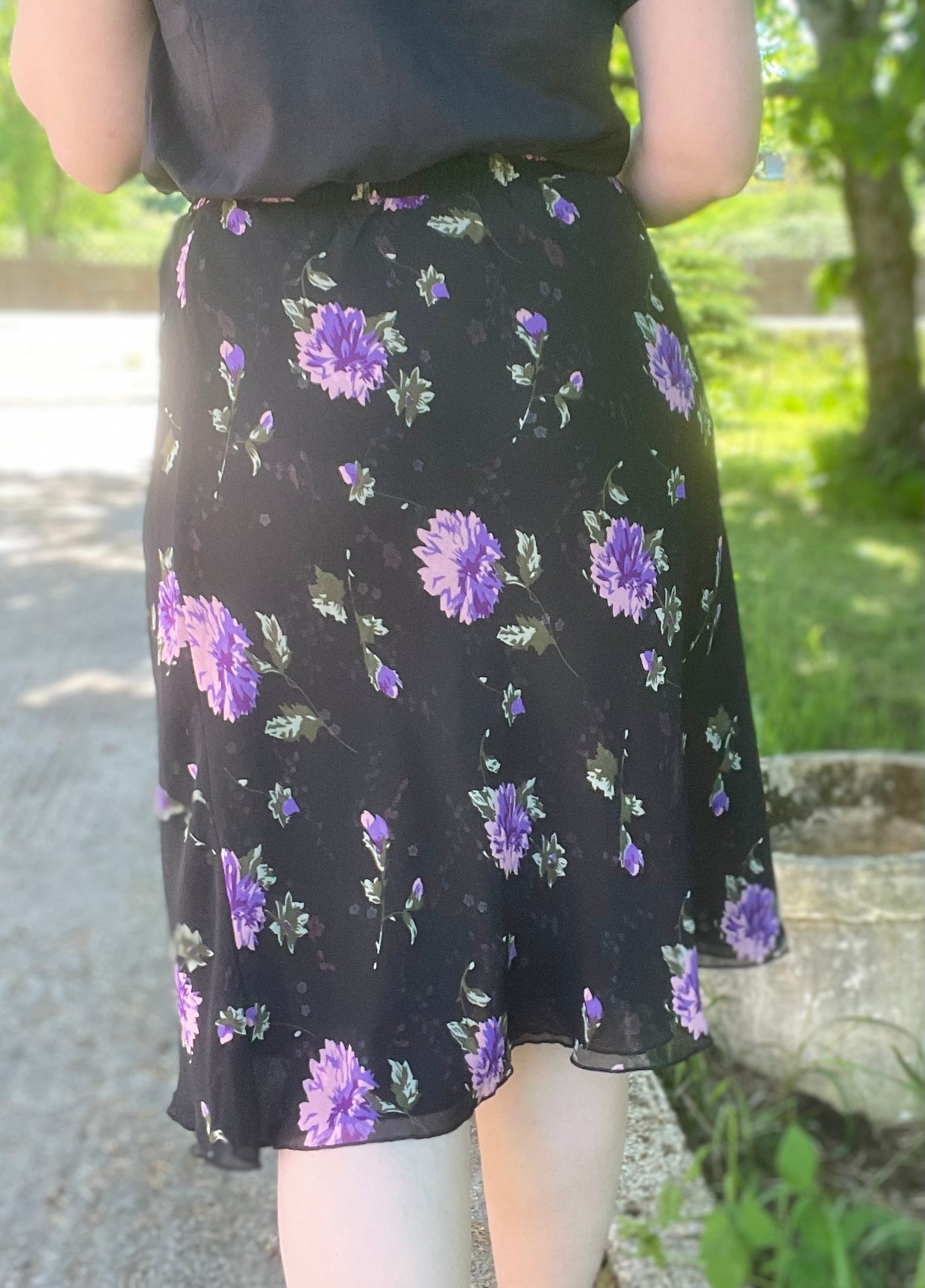 Jupe fleuries vintage