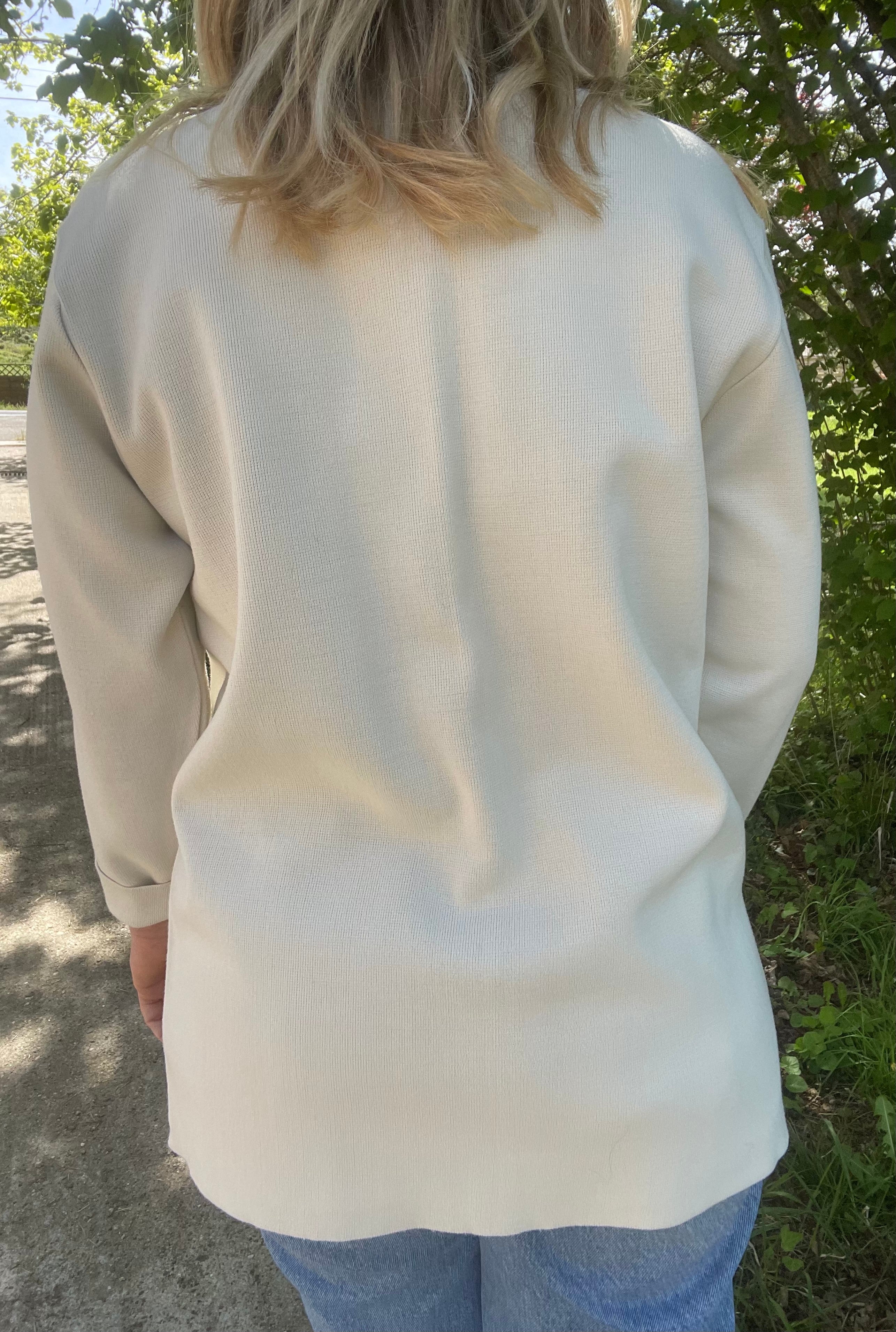 Cardigan écru vintage
