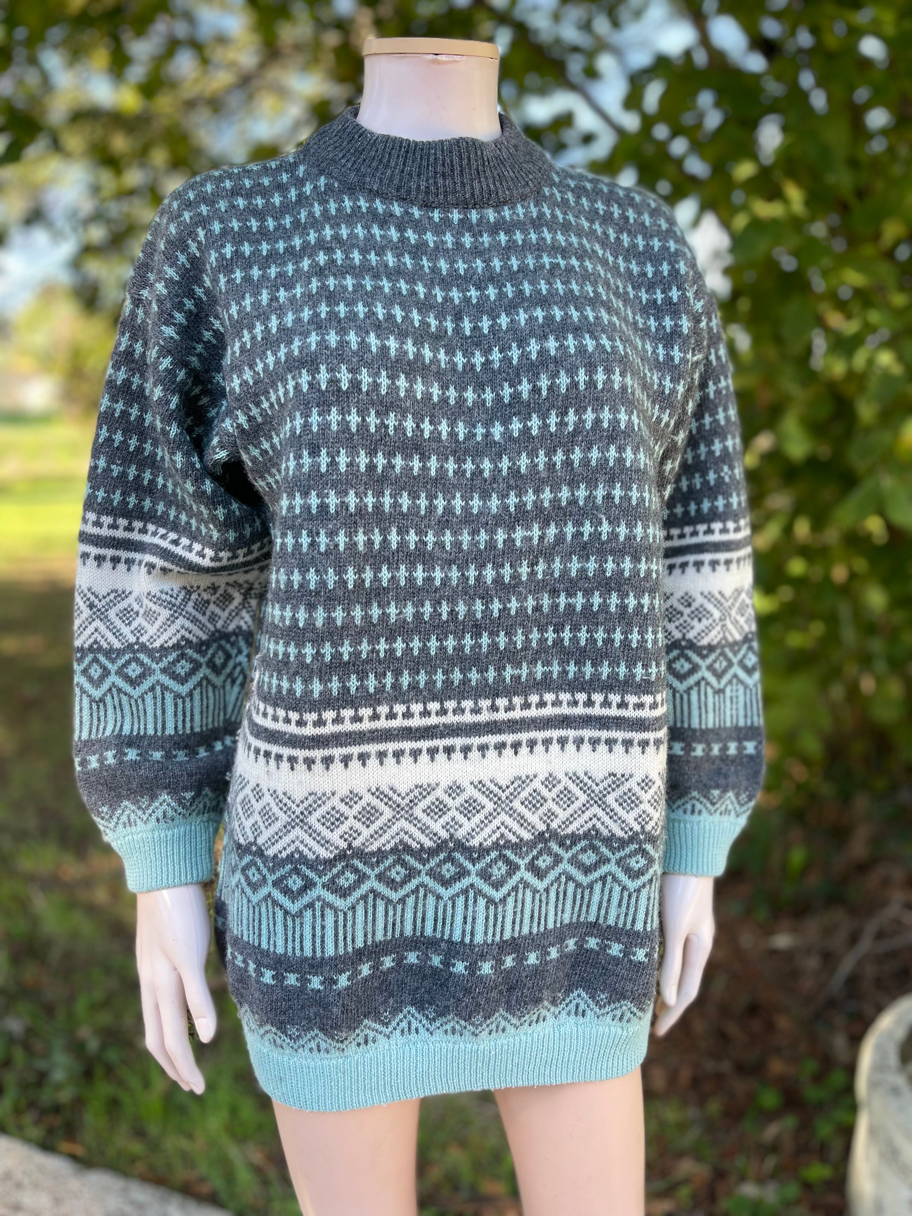 Pull vintage Esprit – style nordique chic 38-40